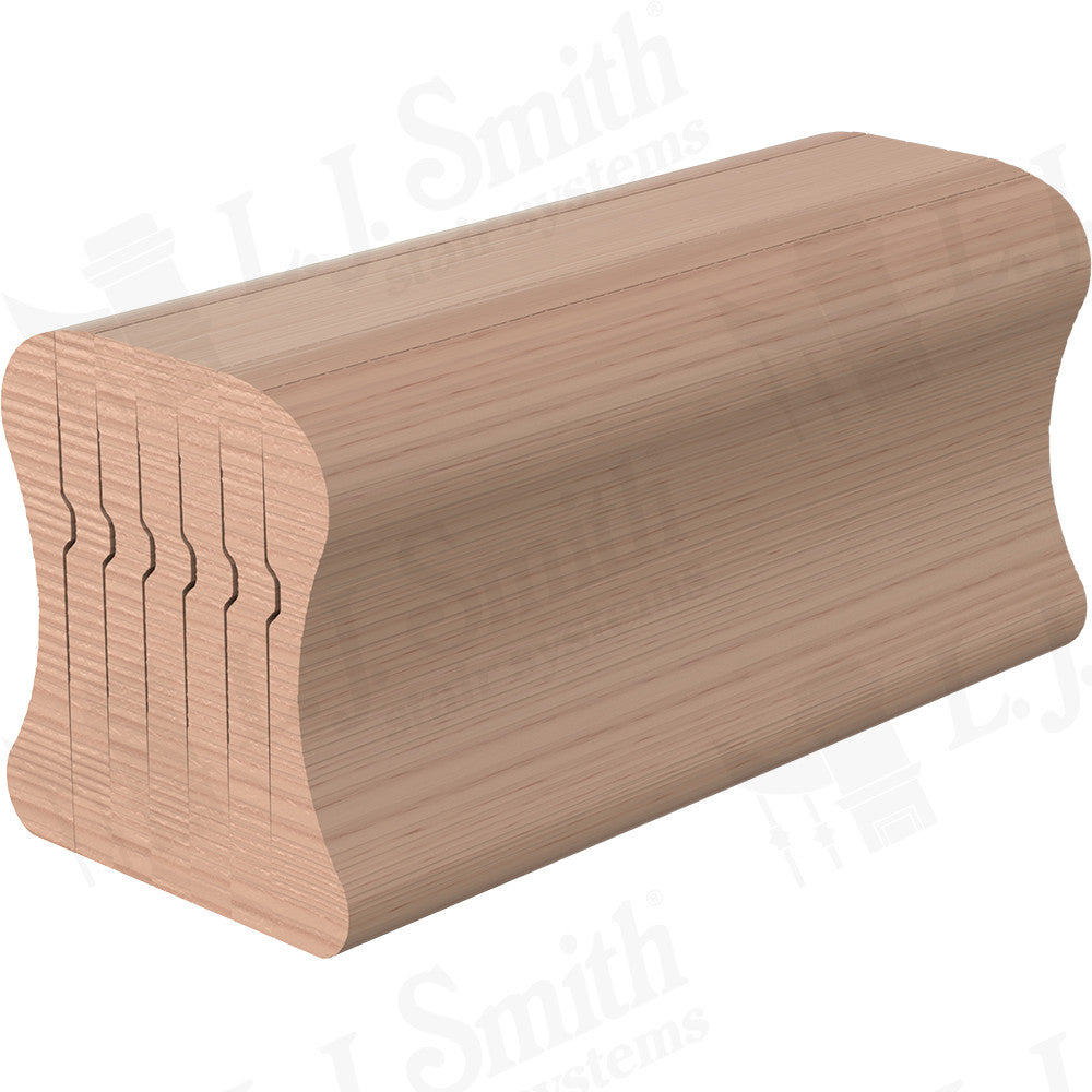 LJ-6A10B/9100B - Bending Wood Hand Rail - Non-Plowed