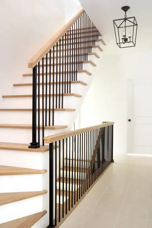 New DIY Concealed Iron Baluster Installation