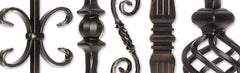 Hollow Interior Iron Balusters