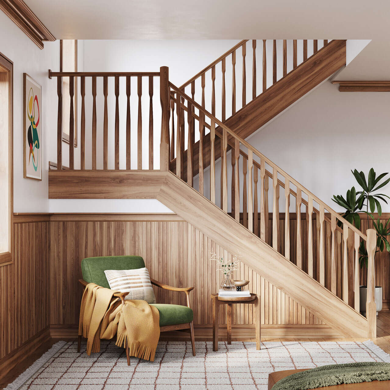 LJ-2815 - Arvato Block Top Baluster - 1-3/4" Square