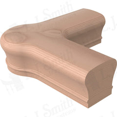 Railing <br> Solid Wood Handrail Fittings