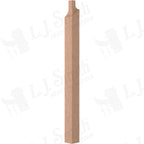 Cable or Tube System - Wood Newel - RakeBlank Newel - BR-400-48 - StairPartsNow.com