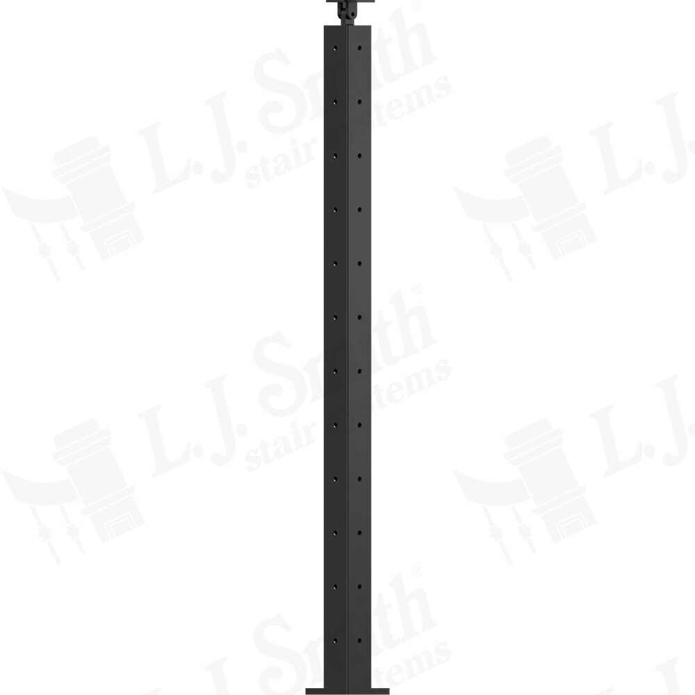 Cable System - Metal Newel 42" System -  Level Corner Newel - CL-310C-42-LSB