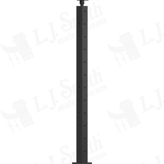 Cable System - Metal Newel 42" System -  Level Corner Newel - CL-310C-42-LSB