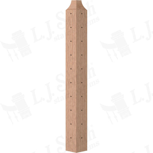 Cable System - Wood Newel - Level Corner - CL-410C-XX - StairPartsNow.com