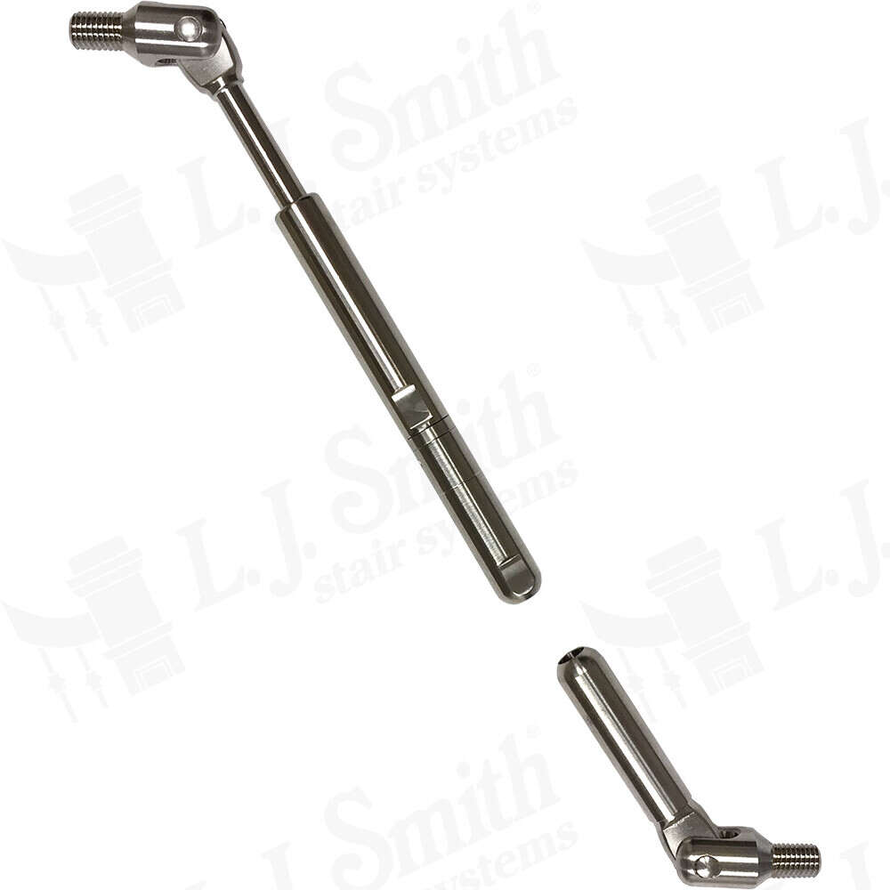 CR-MFTGS-SS - Metal Rake Newel Fixed/Tensioner Pair - StairPartsNow.com