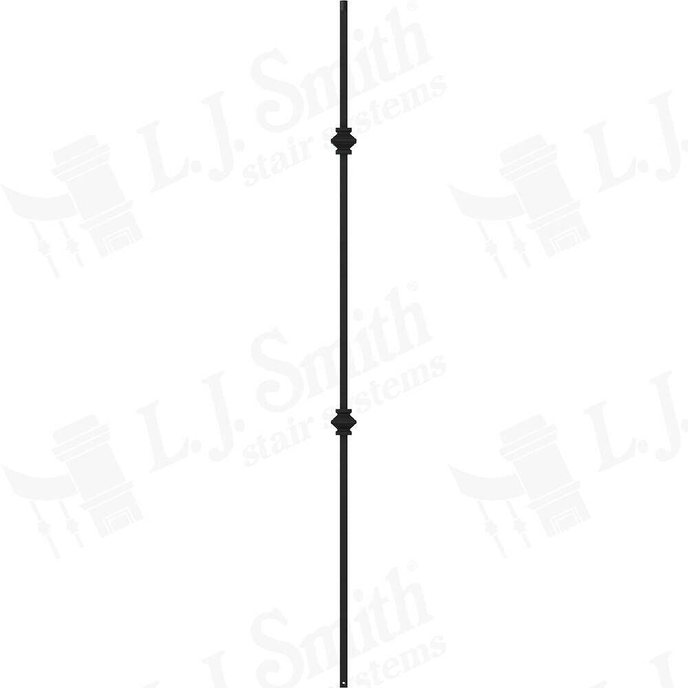 LI-2KNUC44 — Double Knuckle Baluster (1/2" Square Solid)