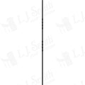 LIH-HOL2TW44 — Double Twist Iron Baluster (1/2" Square Hollow)