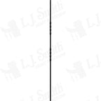 LIH-HOL2TW44 — Double Twist Iron Baluster (1/2" Square Hollow)