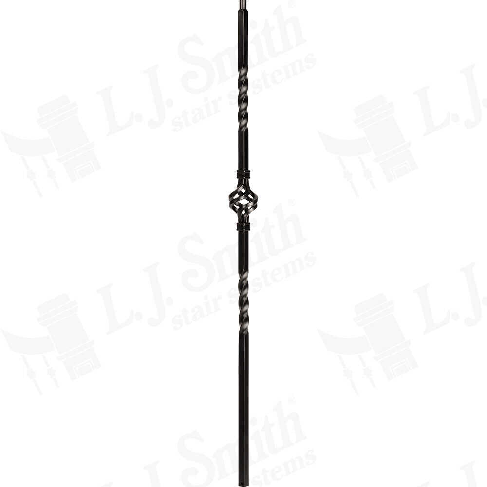 LIH-MG1BASK44 — Mega Single Basket Baluster (3/4" Square Hollow)