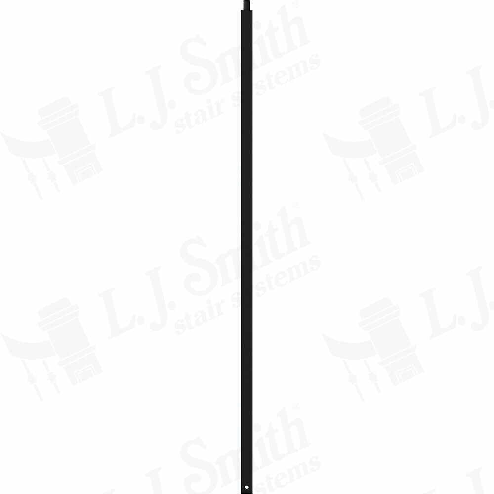 LIH-NWLPLA48 - Plain Bar 1-3/16’’ Square x 48" Solid Iron Newel