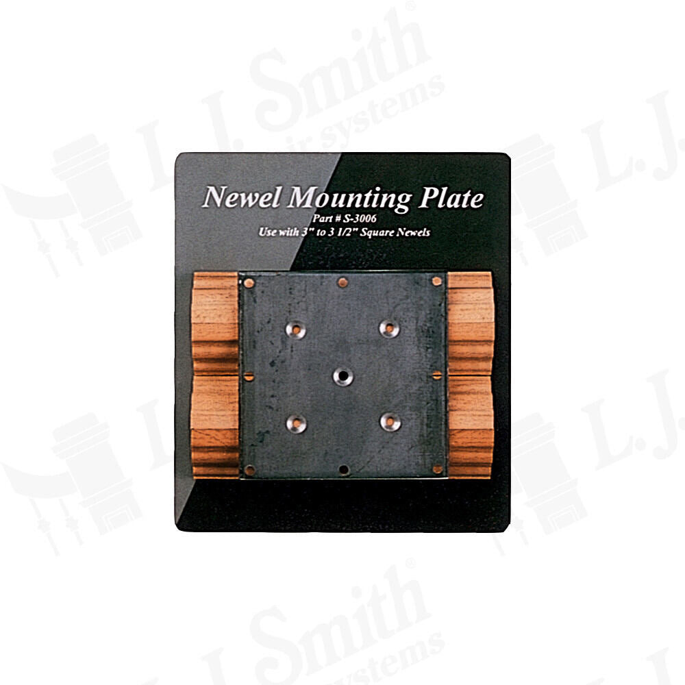 LJ-3006 - Newel Mounting Plate - StairPartsNow.com