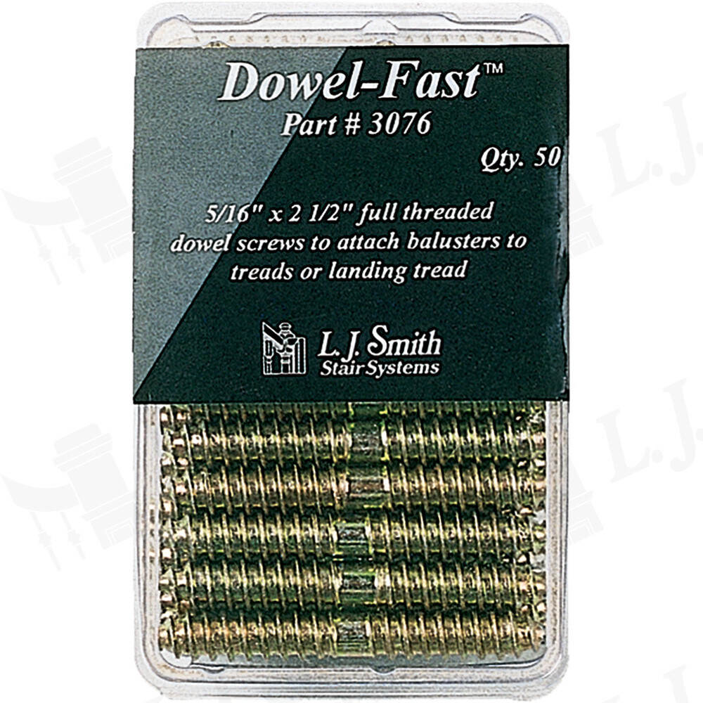 LJ-3076 - Package of 50 5/16" Dowel-Fast Screws