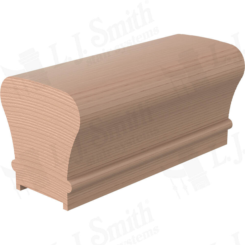 LJ-6010C-PL1 Solid Wood Handrail - Plowed 1-1/4"