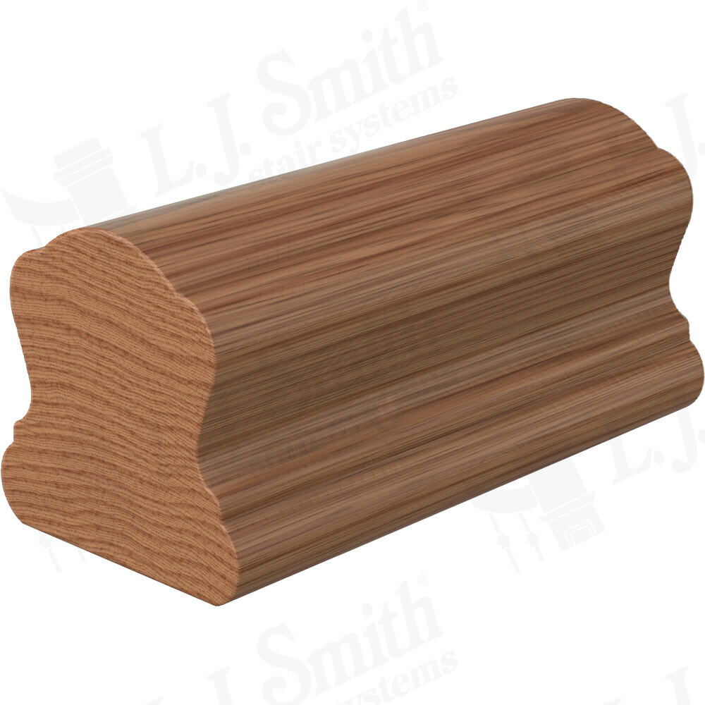 LJ-6B10C - Solid Wood Hand Rail - No Plow