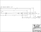 LJP-2915 - Bristol Pin Top Baluster - 1-3/4" Square