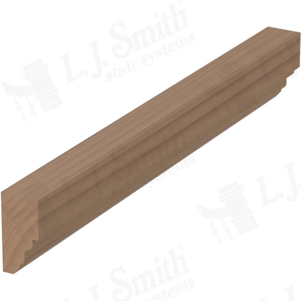 Newel MLDG1-S — Top Moulding 6' piece to Match LJXX-4091 Box Newels - StairPartsNow.com