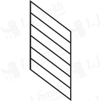 36" Kneewall System Rake Panels - 12", 18", 24", 30" & 36" widths