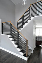 684C - Linear Style Handrail - Non-Plowed - StairPartsNow.com