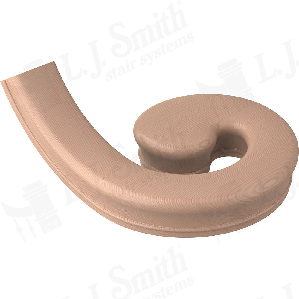 S-XX35 - Right-Hand Volute Handrail Fitting