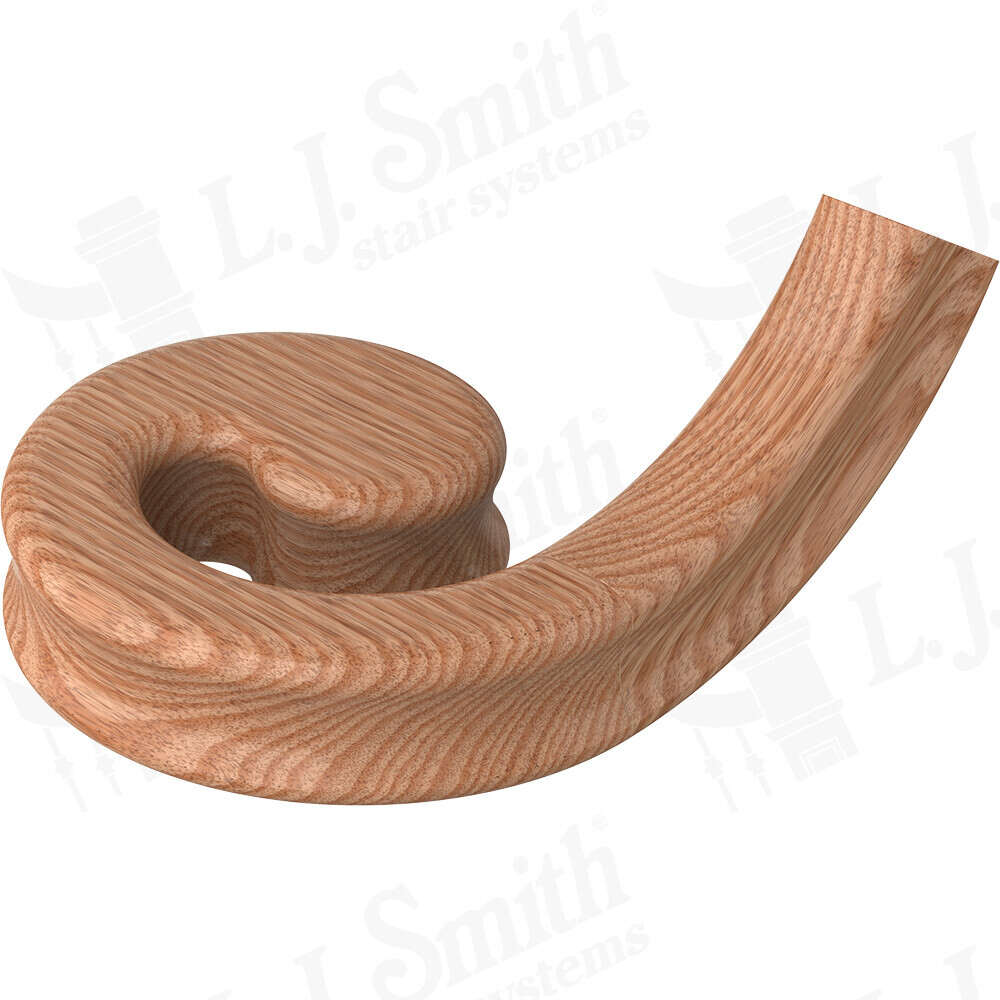 S-XX30 - Left-Hand Volute Handrail Fitting