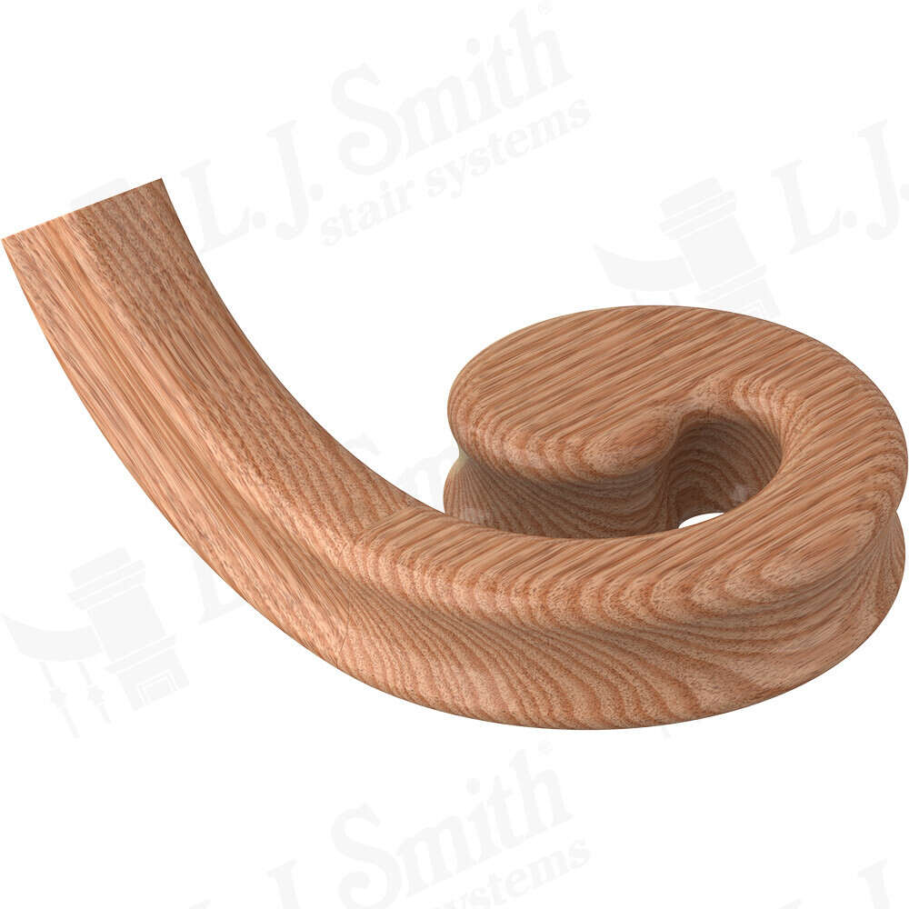 S-XX35 - Right-Hand Volute Handrail Fitting