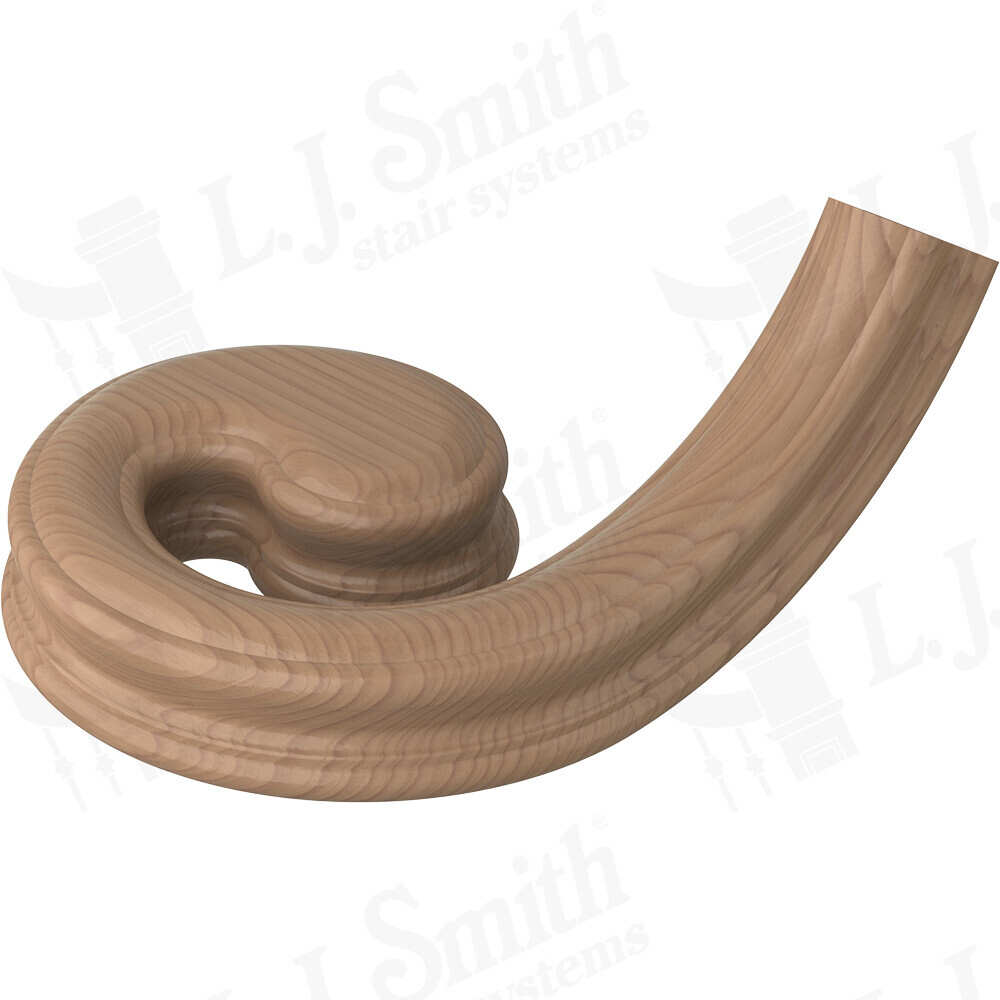 S-XX30 - Left-Hand Volute Handrail Fitting