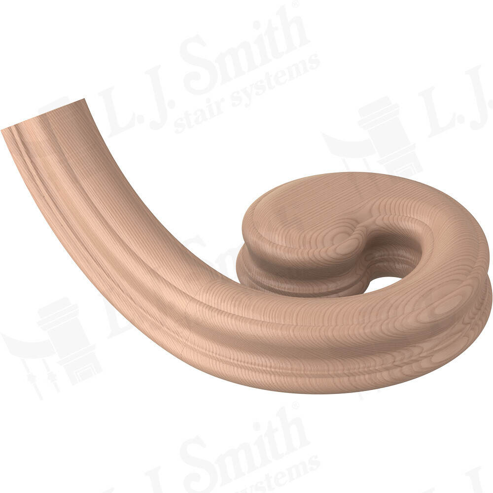 S-XX35 - Right-Hand Volute Handrail Fitting