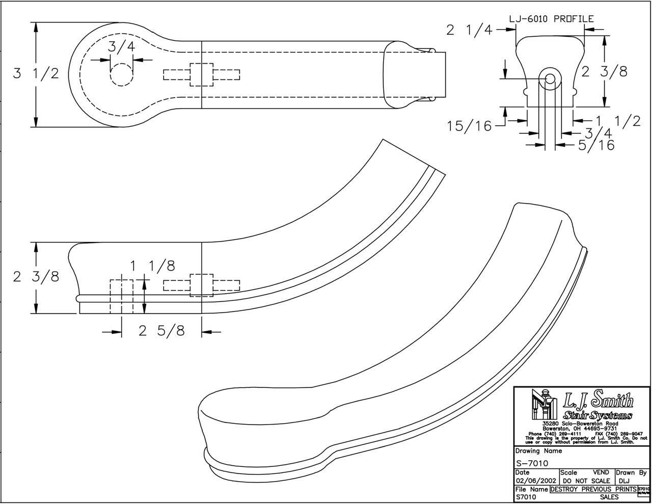 S-XX10 - Starting Easing - For 6010/6210/6A10/6B10 rail profiles