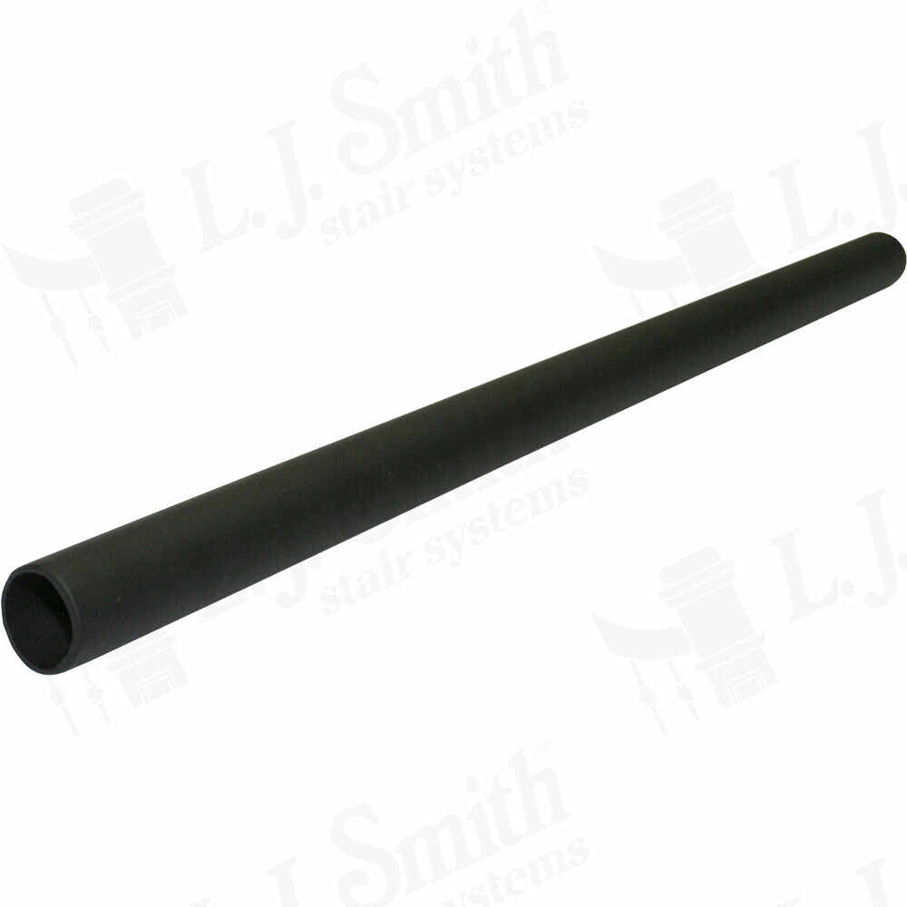 TUBE-58-008-LSB - 8' of 5/8" Hollow Tube in Low Sheen Black
