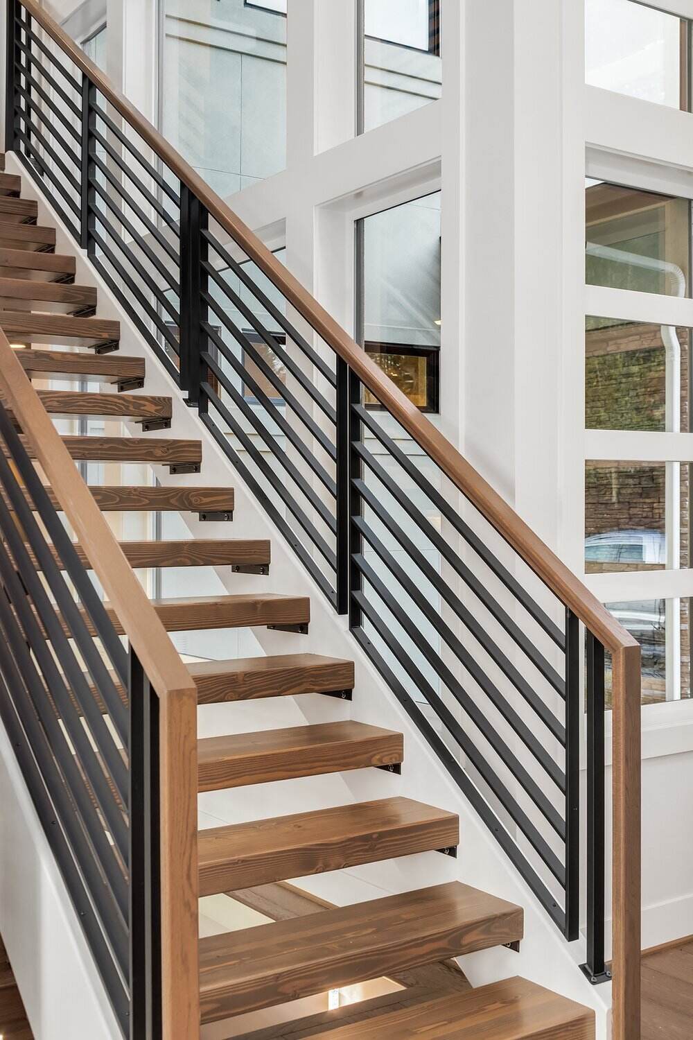 684C - Linear Style Handrail - Non-Plowed - StairPartsNow.com