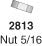 2813 - Nut - 5/16" (sold individually)