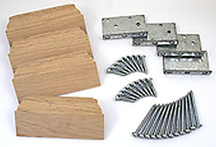 LJ-3009 - Angle Bracket 3" Newel Post Fastener