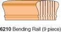 LJ-6210-BR - Bending Wood Hand Rail - Non-Plowed