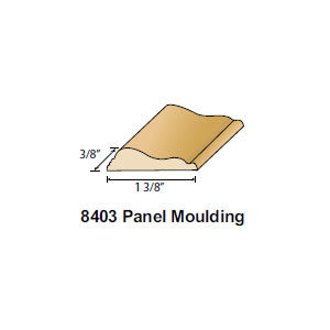 8403 — Panel Moulding - StairPartsNow.com