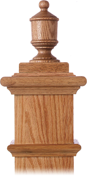 LJ-9009 — Lighthouse Finial for Box Newels