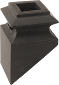 LI-ALPSH02 — Pitch Shoe for 1/2" Square Iron Balusters w/ Set Screw