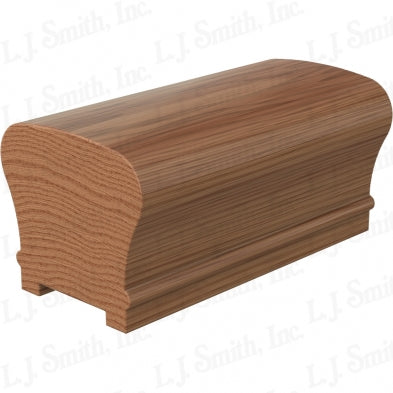 LJ-6210C-PL1 - Solid Wood Hand Rail - Plowed 1-1/4"