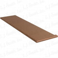LJ-8070RH — Solid Wood Plain Tread with Right Return - StairPartsNow.com
