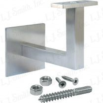 LJ-3128 — Contemporary Wall Rail Bracket - StairPartsNow.com