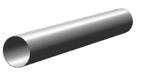 TUBE-005-SS - 5' of 3/4" Hollow 304 Grade 316 Stainless Steel Tube